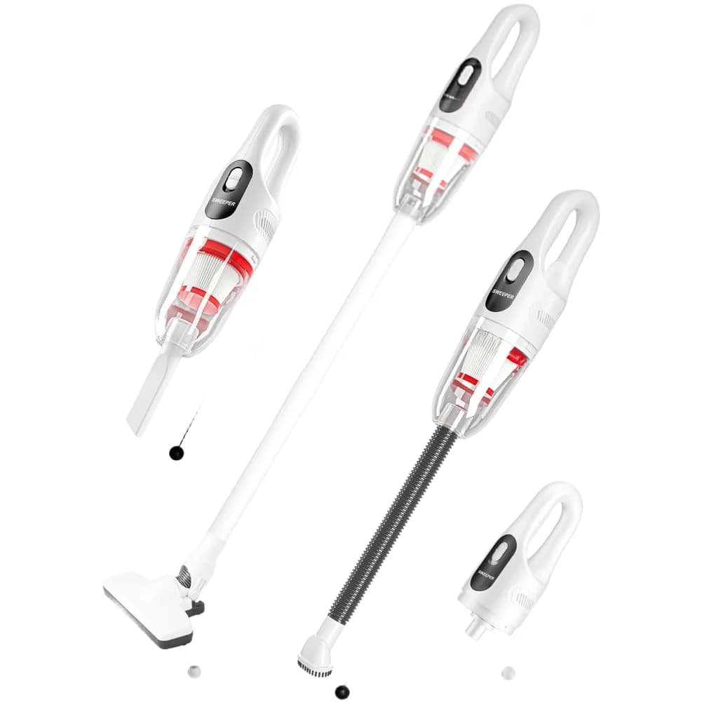 Aspirapolvere Portatile Senza Fili con Potenza di Aspirazione 20000Pa per Pulizia Interni Auto con Accessori Spazzola 3 in 1