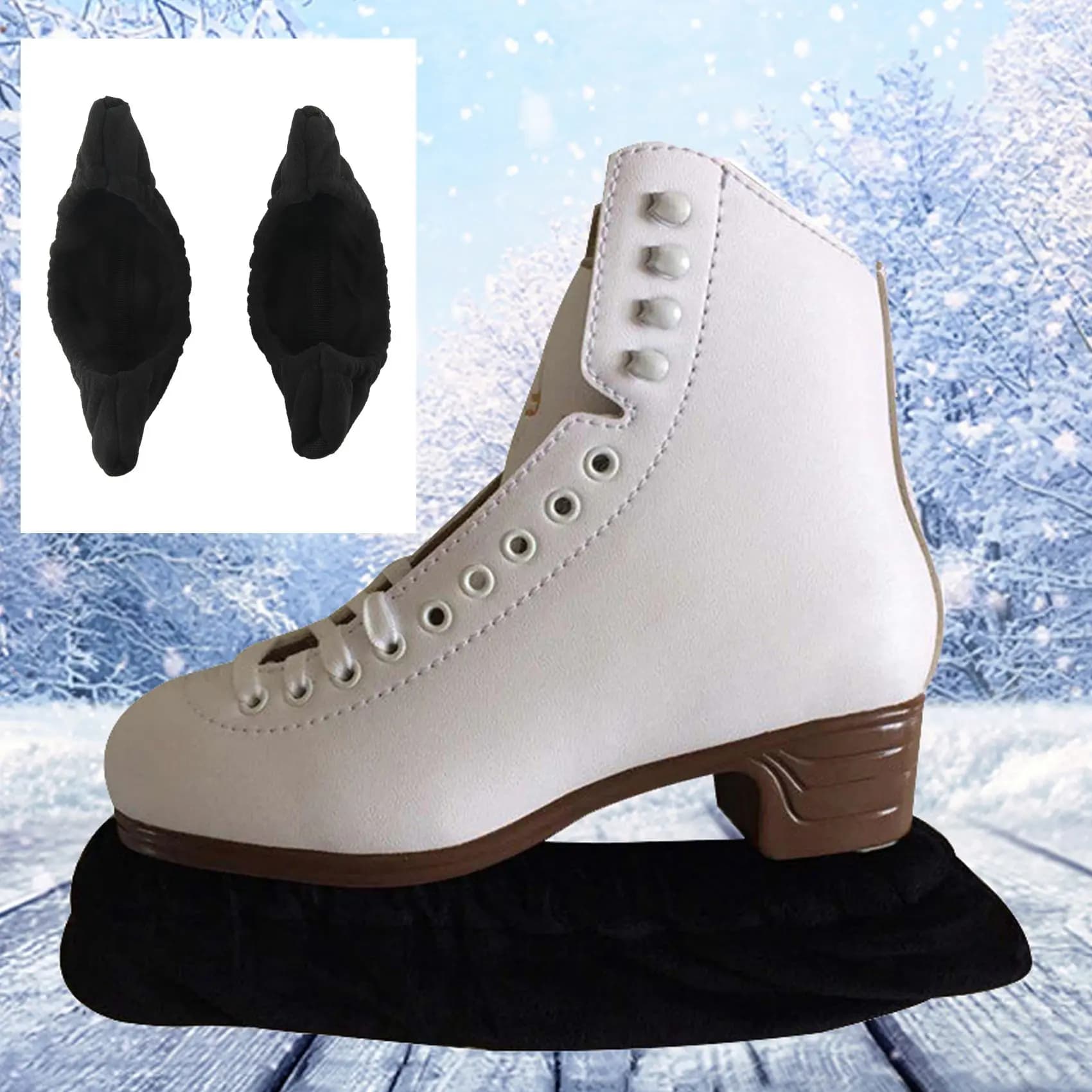 Skating Blade Covers Guard Skate Guards For Hockey Skates Figure Skates And Ice Skates Skating Soakers Cover Blades Eco-Friendly