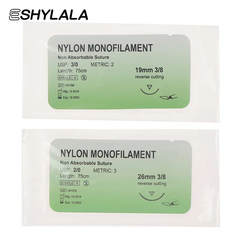 12 pieces/set Nylon monofilament sewing practice kit