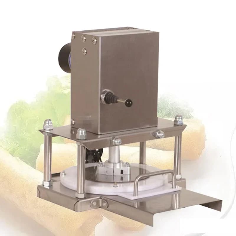 110V 220V Pasta Squash Press Maker Macchina Elettrica Commerciale Torta Pinze Appiattimento Pasta Mais Pelle Sottile Cerchio Tortillas Flatt
