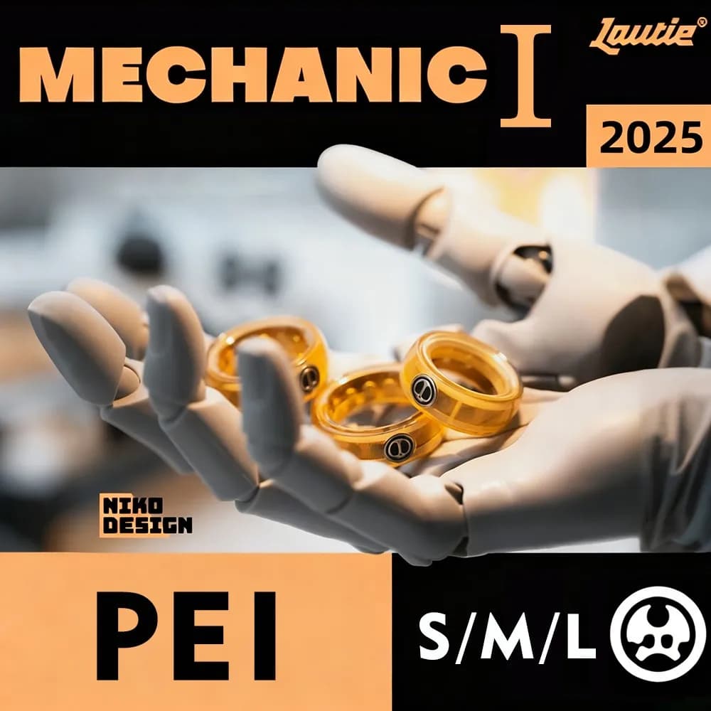 LAUTIE MECCANICO-I RING PEI Ring Spinner Spy Wars Series Fidget Toys per adulti Gadget per alleviare l'ansia