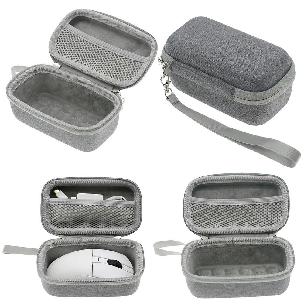Custodia da Viaggio per Mouse da Gaming, Scatola Protettiva per Attack Shark R1 PAW3311 e DAREU A950 Mouse da Gaming Wireless