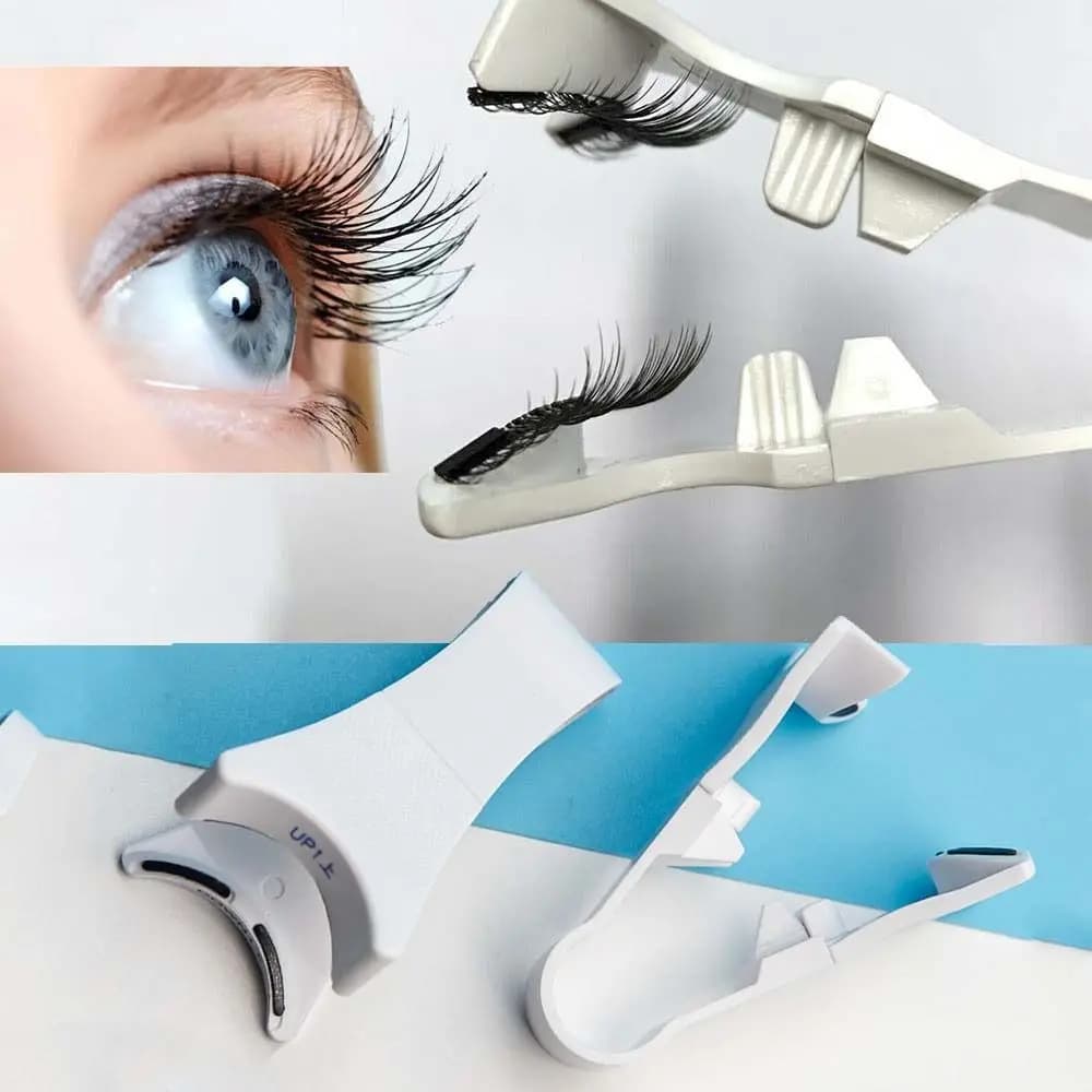 Professional Applyer for Magnetic Eyelashes Natural Fake Eyelash Grips Beauty Reusable Magnetic Eyelash Clasp for Women
