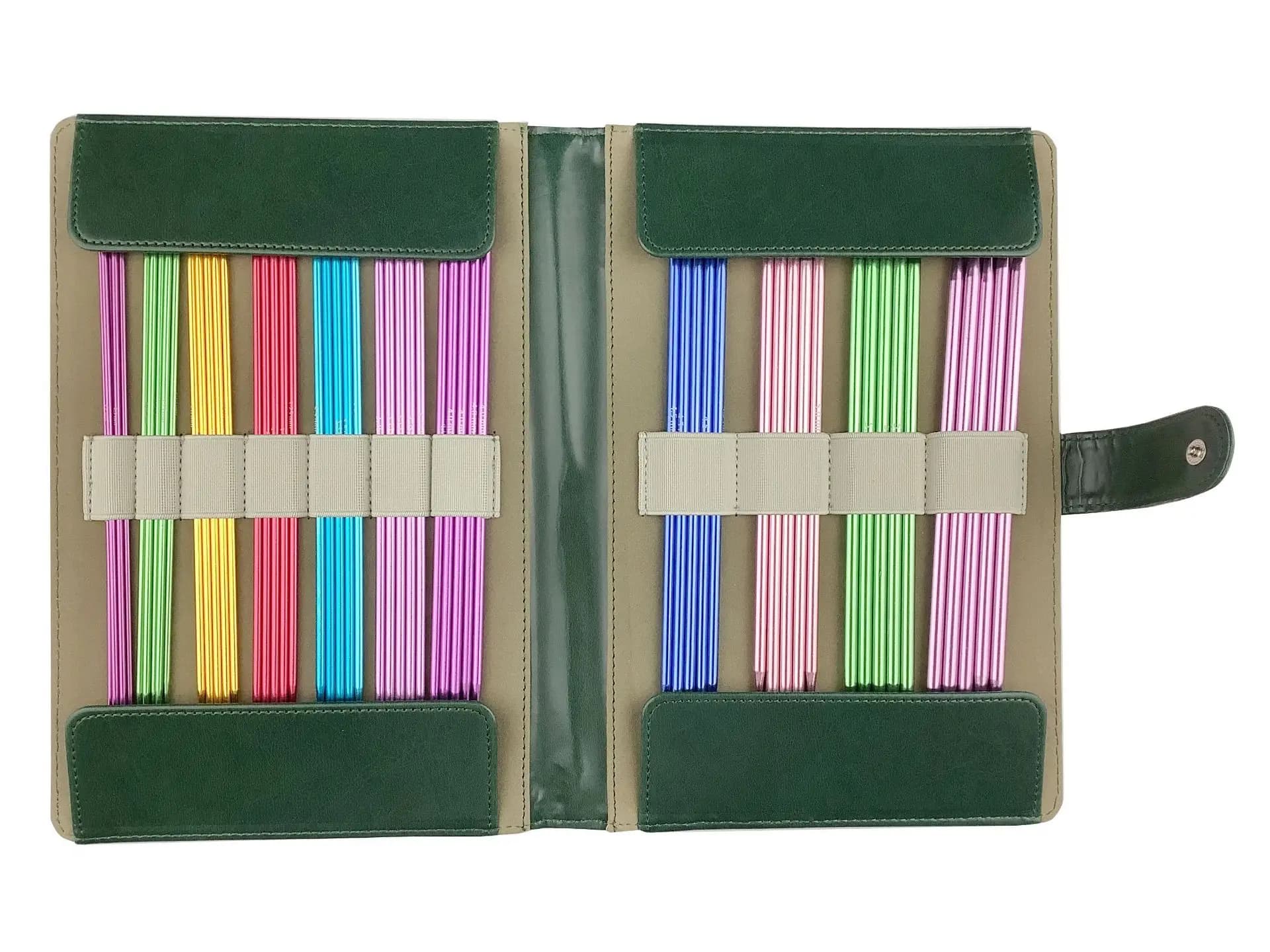 1 Set manico in metallo uncinetto ferri da maglia Set ago strumento colorato uncinetto maglione lavoro a maglia artigianato fai da te