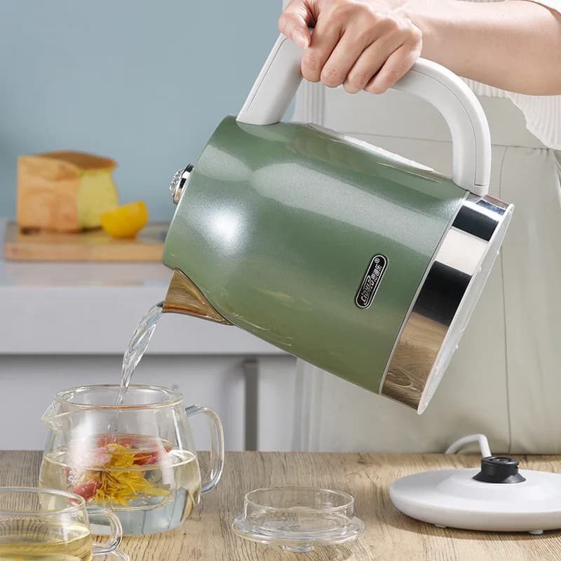 1.7 Liter Electric Kettle 304 Stainless Steel Smart Kettle Teapot Home Temperature Control Coffee Machine Auto Keeps Hot
