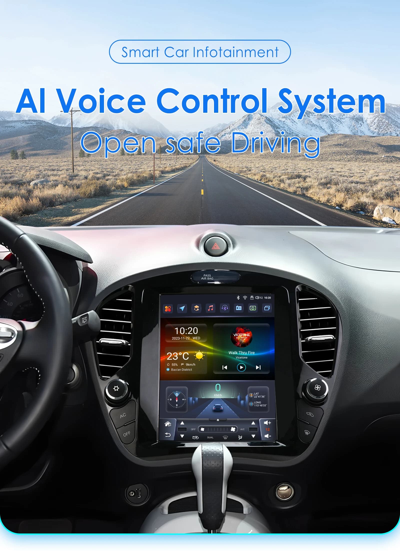 Autoradio 9.7" 7862 8Core per NISSAN Juke 2011-2018 Infiniti ESQ 2014-2019 Carplay Android Auto multimedia GPS 360 Cam
