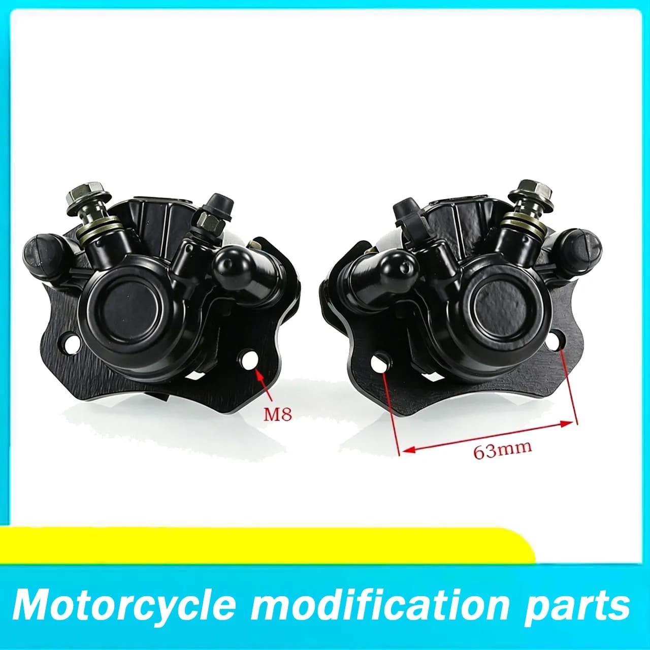 Enduro ATV UTV Motorcycle Brake Lower Pump Go Karts Hydraulic Brake Rear Caliper 50CC 125CC 250CC Dirt Pit Bike Accessories