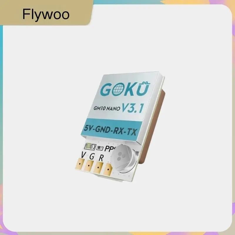 GPS module Flywoo GOKU GM10 Nano V3.1 ultralight 4g with fast positioning for freestyle racing drone FPV DIY