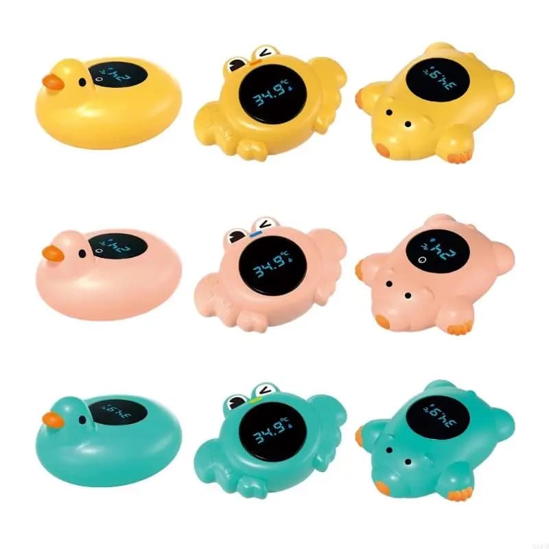Termometri per vasca da bagno, sistema notifica LED che cambia colore, monitor della temperatura