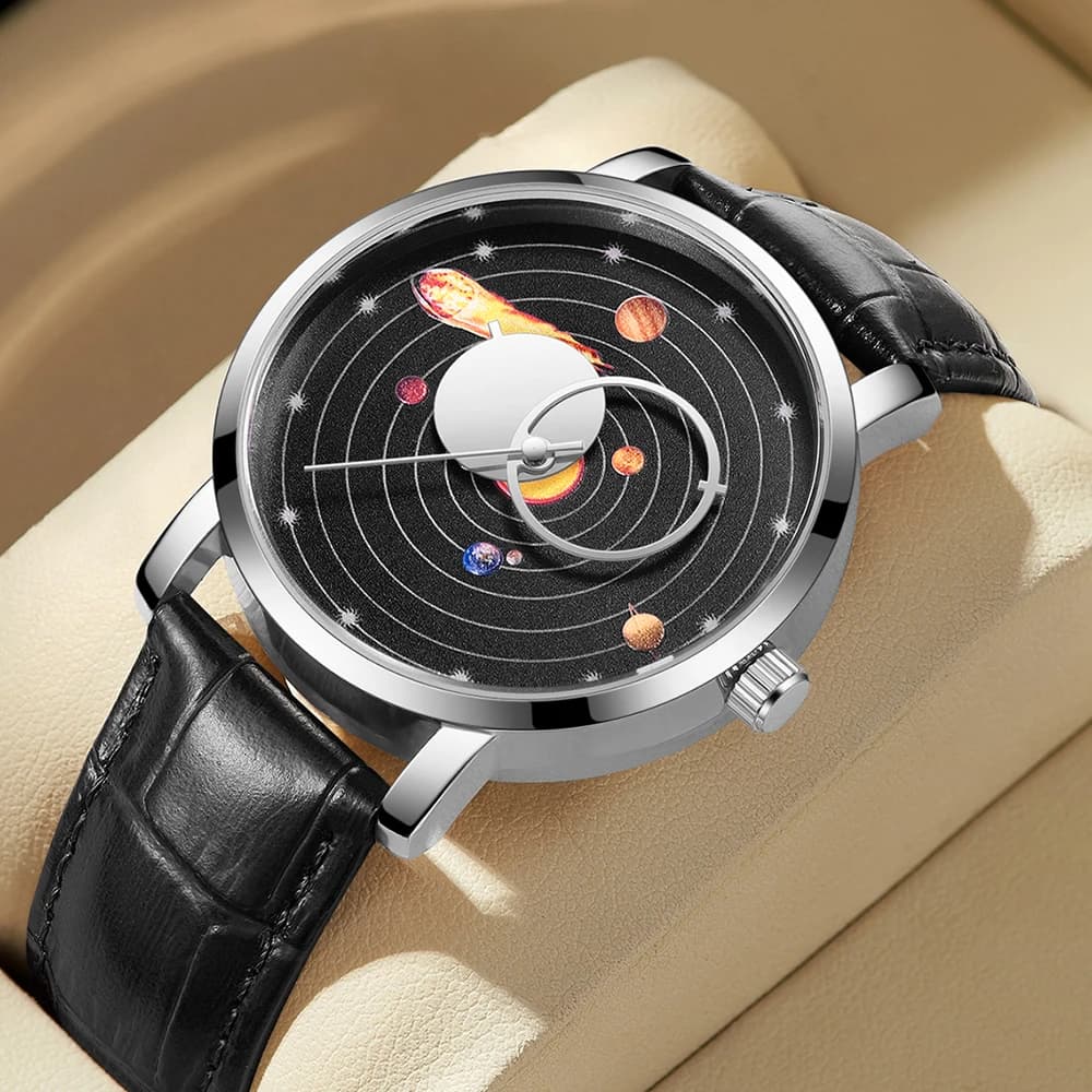 Brand New Men's Quartz Watches LIGE Men's Casual Fashion Brand Watches For Gifts Waterproof Luminous Wrist Watch Breathable Leather