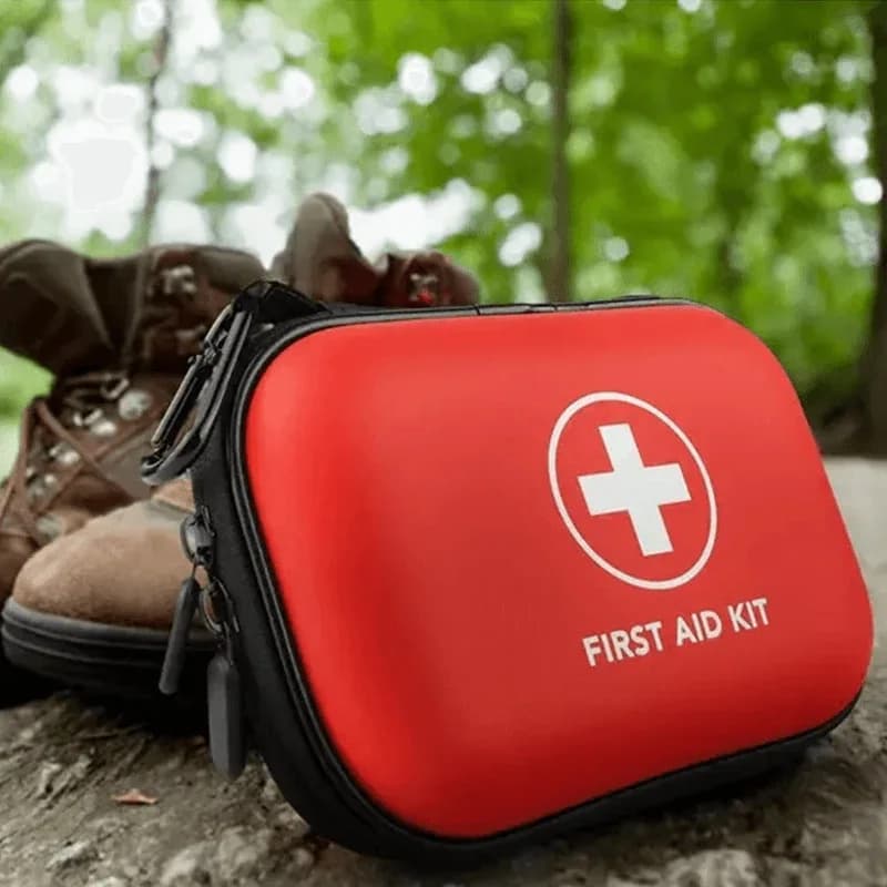 Kit di pronto soccorso, mini piccolo formato da viaggio compatto, impermeabile perfetto per esterni, casa, ufficio, campeggio, escursionismo, auto