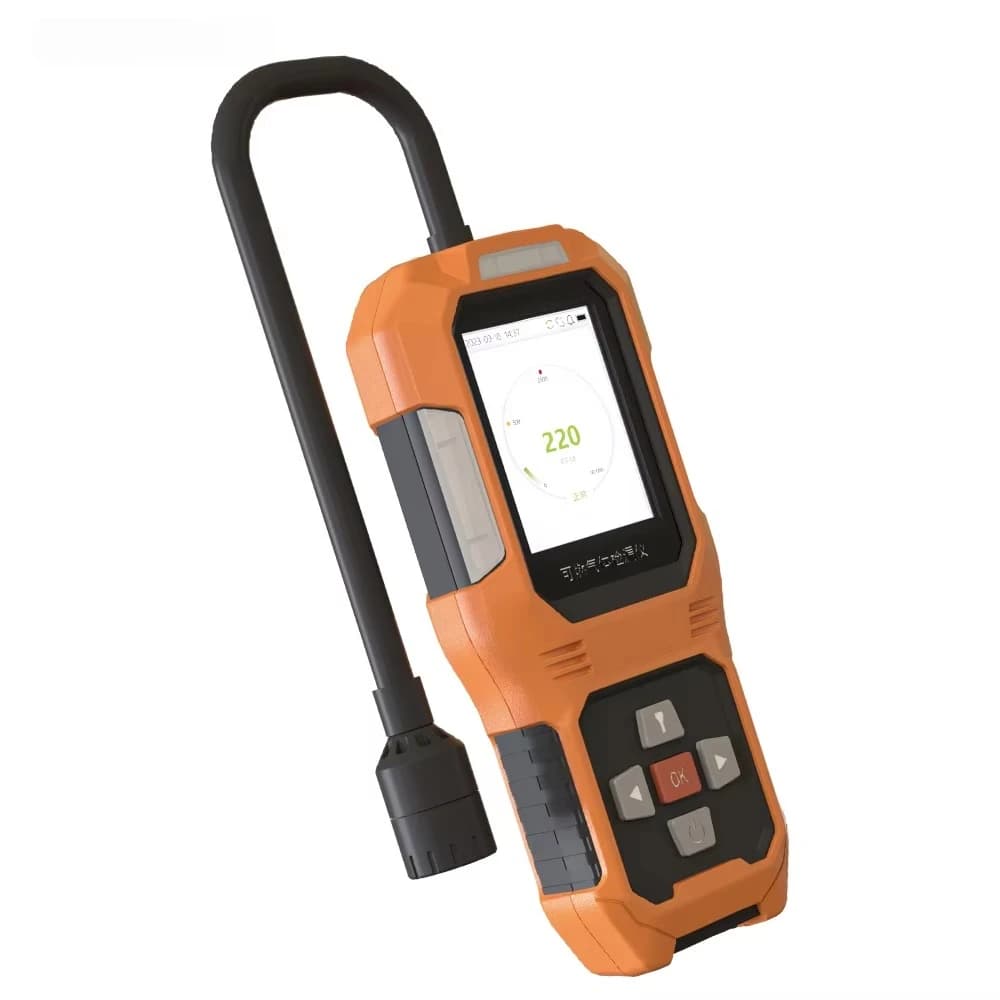 JLY-CP100 Combustible Gas Analyzer Leak Location Tester Concentration Meter Smart Sensor Carbon Monoxide Leak Detector