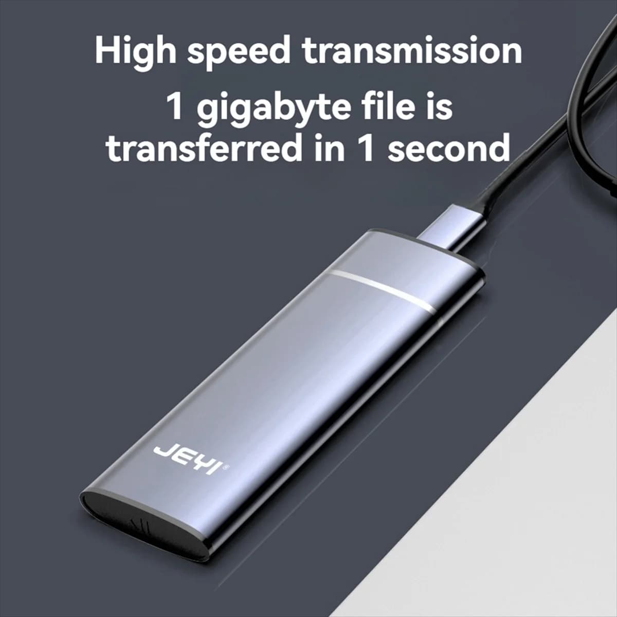 Adattatore per custodia SSD ABLQ M.2 NVME USB 3.2 Gen 2 (10 Gbps) Custodia esterna supporta SSD 2230/2240/2260/2280