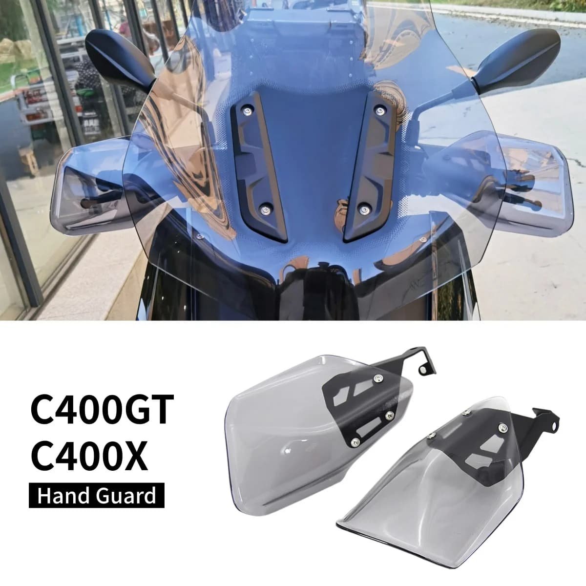 Nuovi Paramani Moto Deflettori Protezione Scudo Paravento per BMW C400GT C 400 GT C400 GT C400X C 400 X C400 X