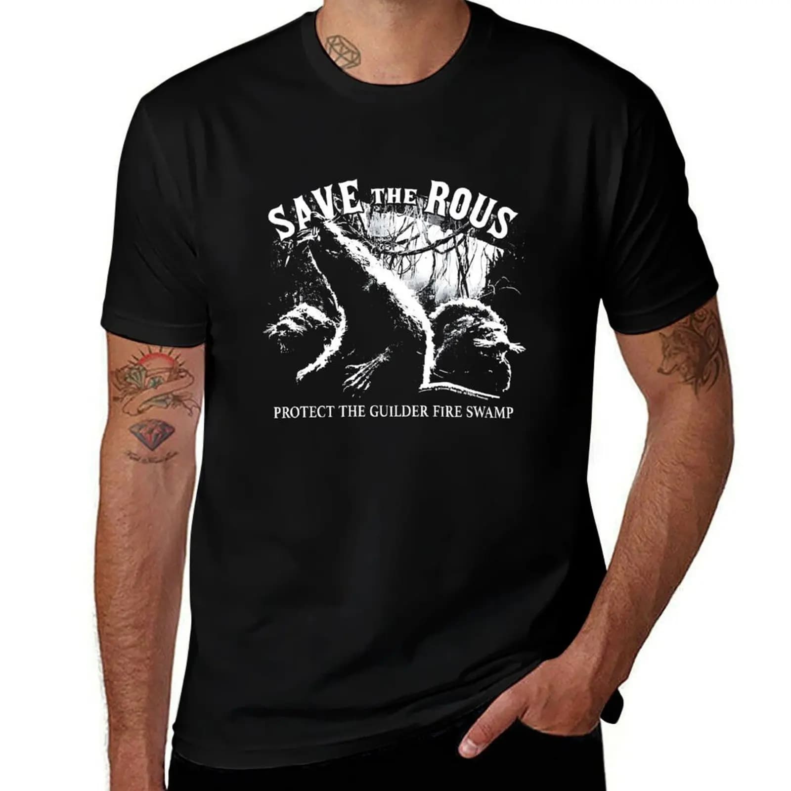 T-shirt sportiva da uomo The Princess Bride Save The Rous