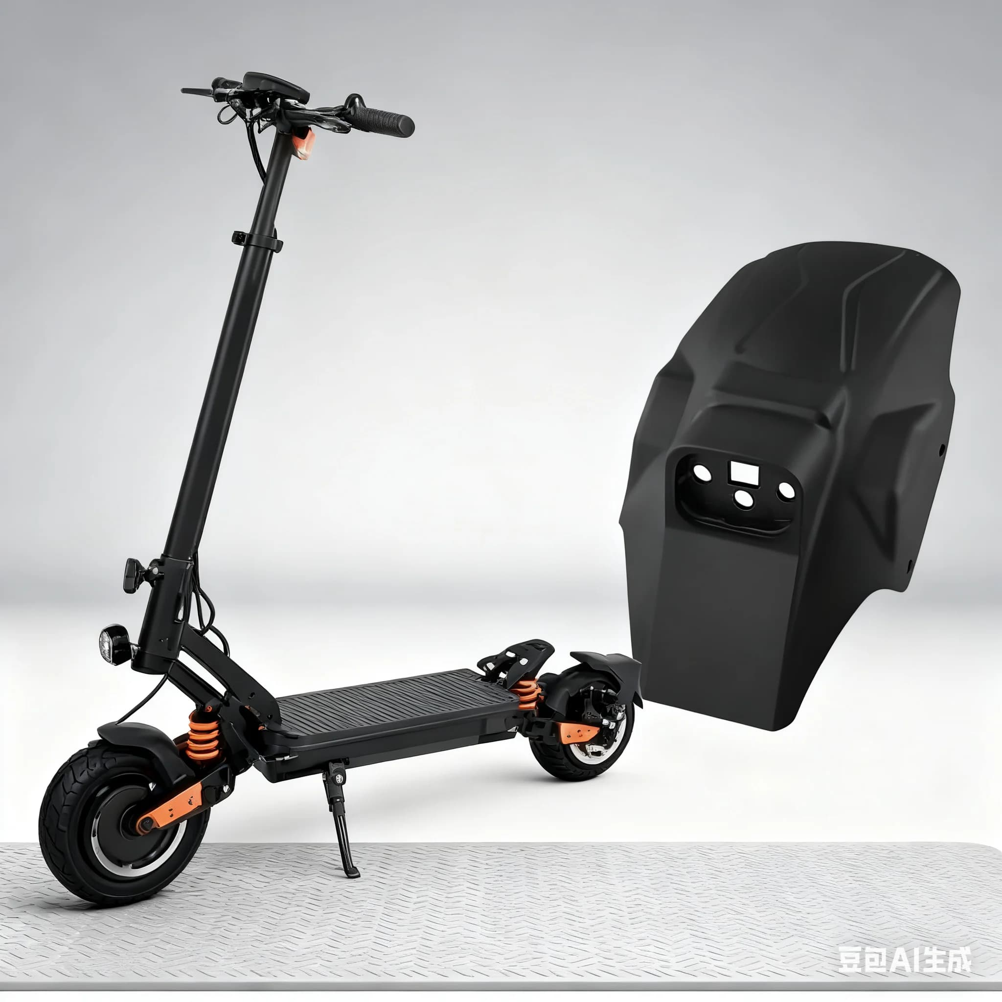 Rear Mudguard For Kukirin For G2 Master Electric Scooter Wheel Splash Proof Mudguard With License Plate Kickscooter Accessories