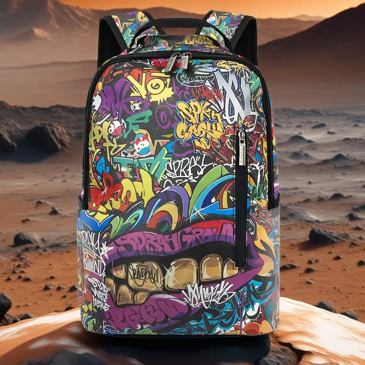 Zaino con motivo a quadretti stile hip-hop street-style, unisex, con motivo a quadretti, un nuovo zaino stampato leggero e alla moda, anche una borsa da pendolare alla moda per l'uso all'aperto, una borsa da viaggio di grande capacità, un zaino multifunzionale, con spallacci regolabili, adatto per adolescenti, per il ritorno a scuola, il miglior regalo di San Valentino, un regalo per amici o da donare, un regalo per uomini, un regalo interessante