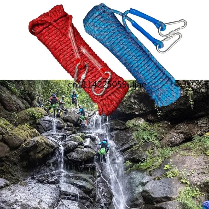 30meter Static Rope Climbing Rope Marine Rope Anchor Rope Boat Rope Rappelling Rope Float Rope Tree Swing Rope Reflective