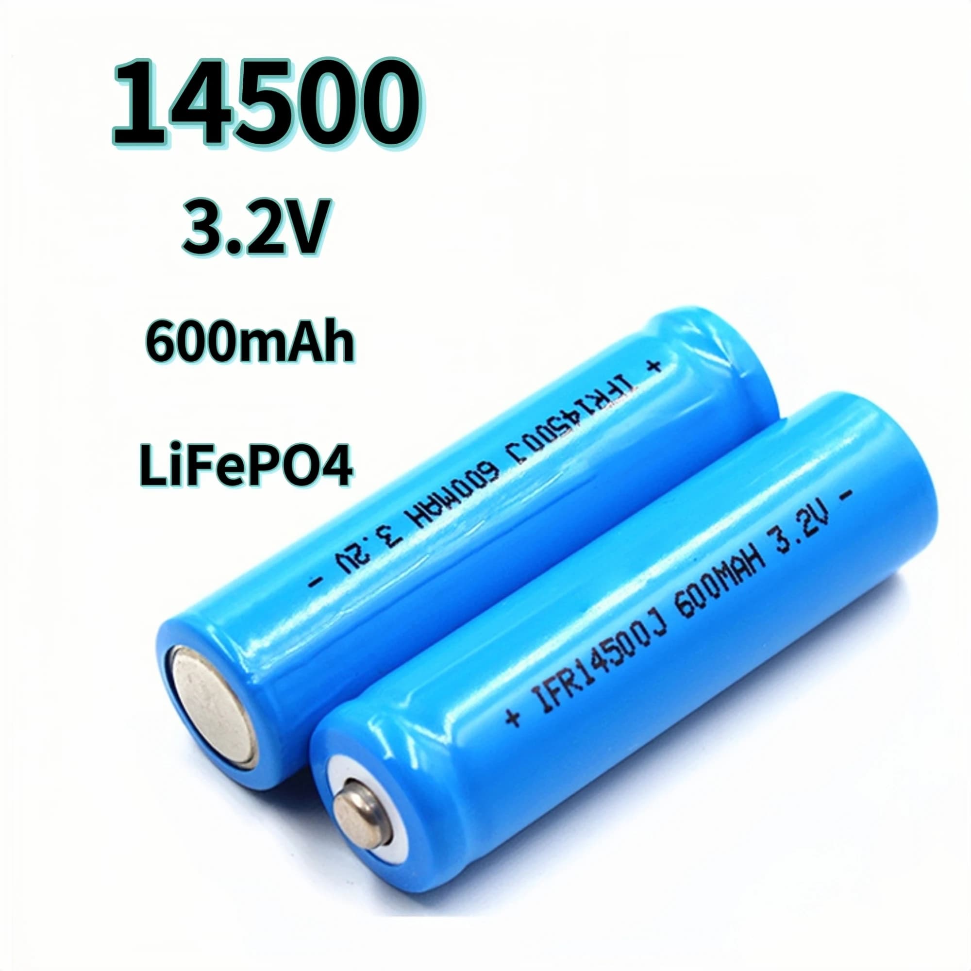 Battery 14500 LiFePO4 3.2V 600mAh Lifepo4 Satin Charger Electric Toothbrush Speaker Microphone Mouse Haircut