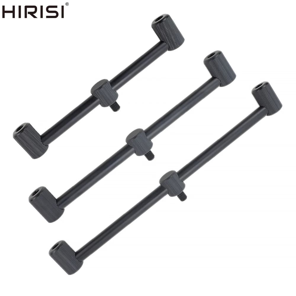 Hirisi aluminum carp fishing rod support bar for 2 fishing rods Fishing equipment accessories