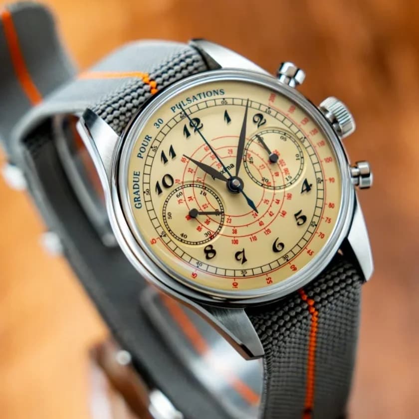 Men's Watch Proxima Pilot 39mm, Manual Charging Mechanism, 10Bar, Sapphire Glass, Dial Pulsations ST1902