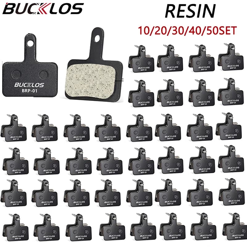 BUCKLOS per B01S pastiglie freno pastiglie freno in resina per bicicletta pastiglie freno idrauliche pastiglie per Mountain Bike da strada per SHIMANO MT200 M445 M575