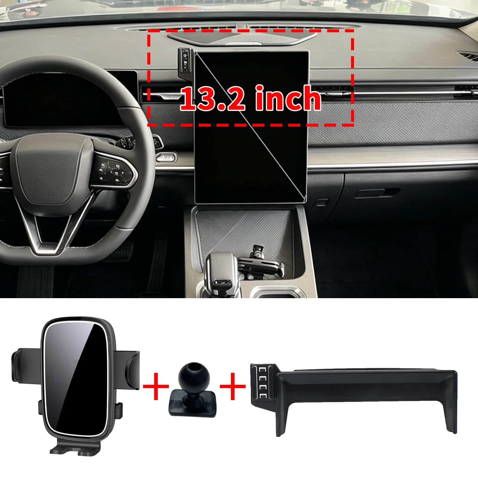 for JAECOO 5 J5 2025 2026 Specific Dashboard Navigation Phone Holder Mount Design Car​​ accessoires