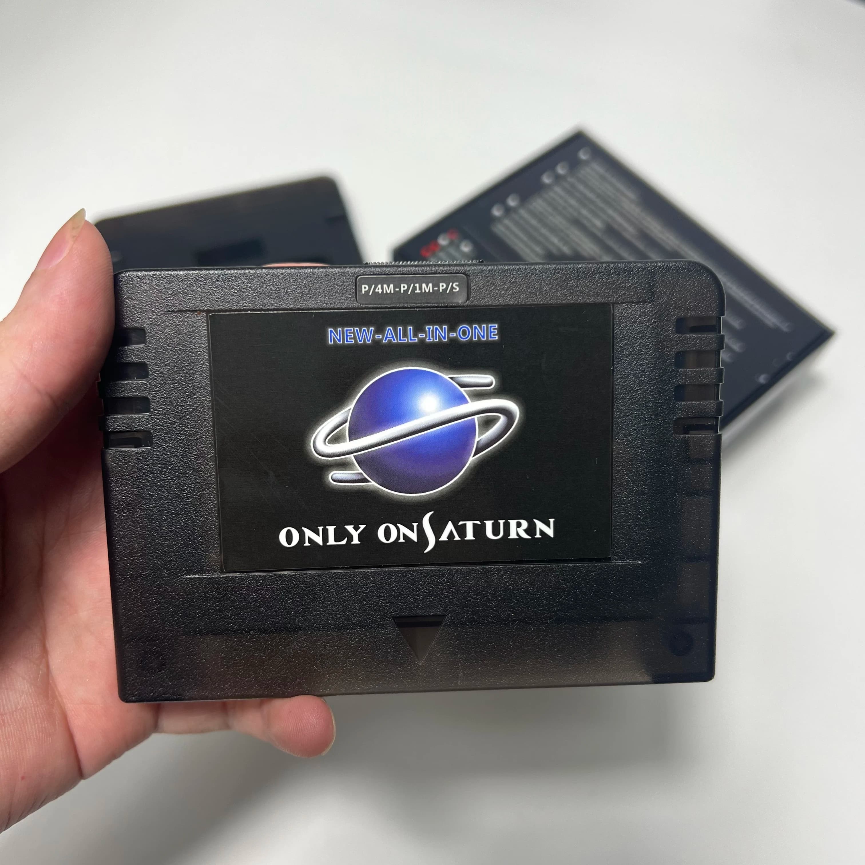 SAROO Per SEGA SATURN Pseudo Saturn KAI: Nuovo Lettore di Giochi Video Quattro in Uno con Lettura Diretta, Scheda RAM da 1MB/4MB, Memoria da 8MB, Disco Rigido Retro