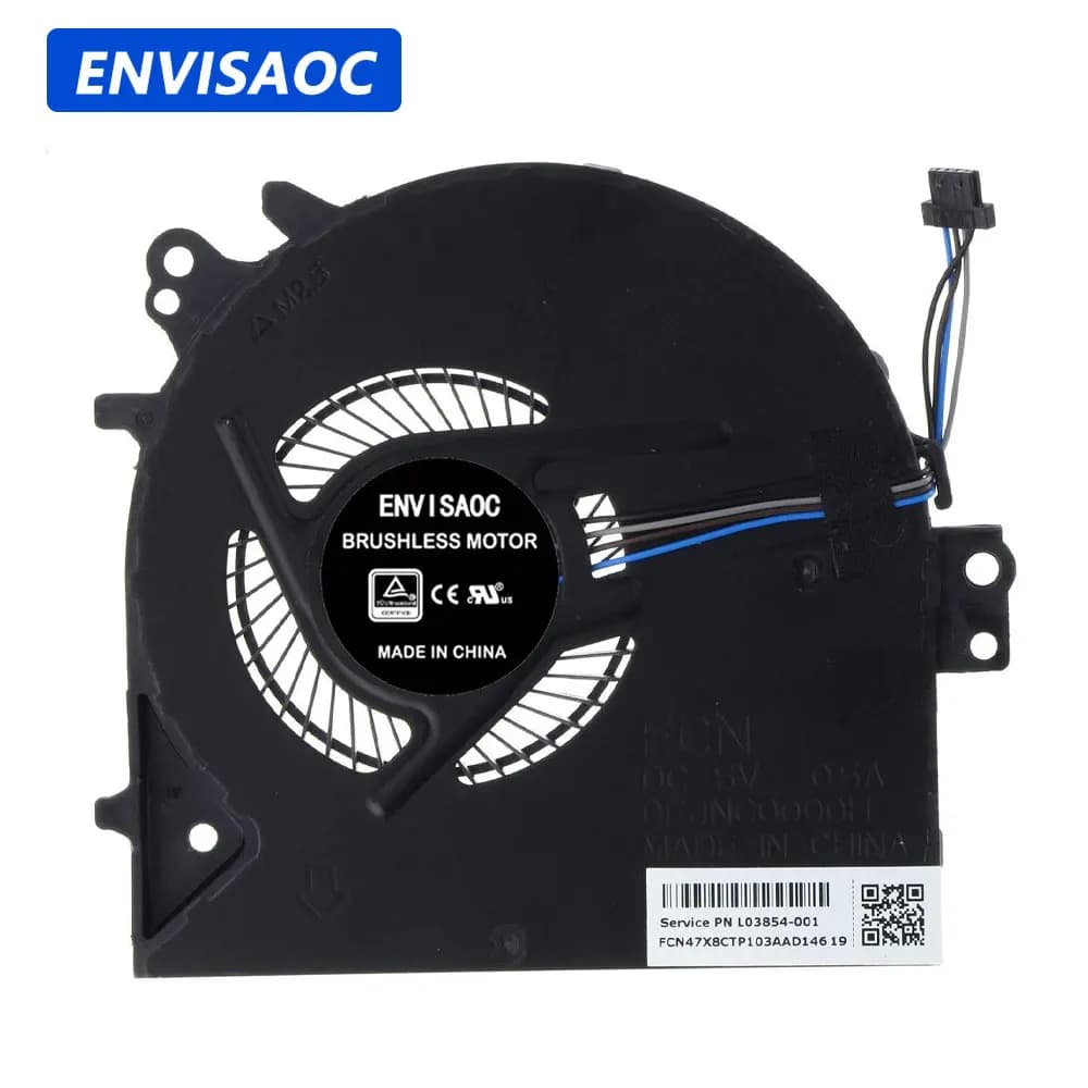 OEM NEW For HP ProBook 450 G5 455 G5 470 G5 HSN-Q07C Laptop CPU Cooling Fan Heatsink Fan Cooler L03854-001