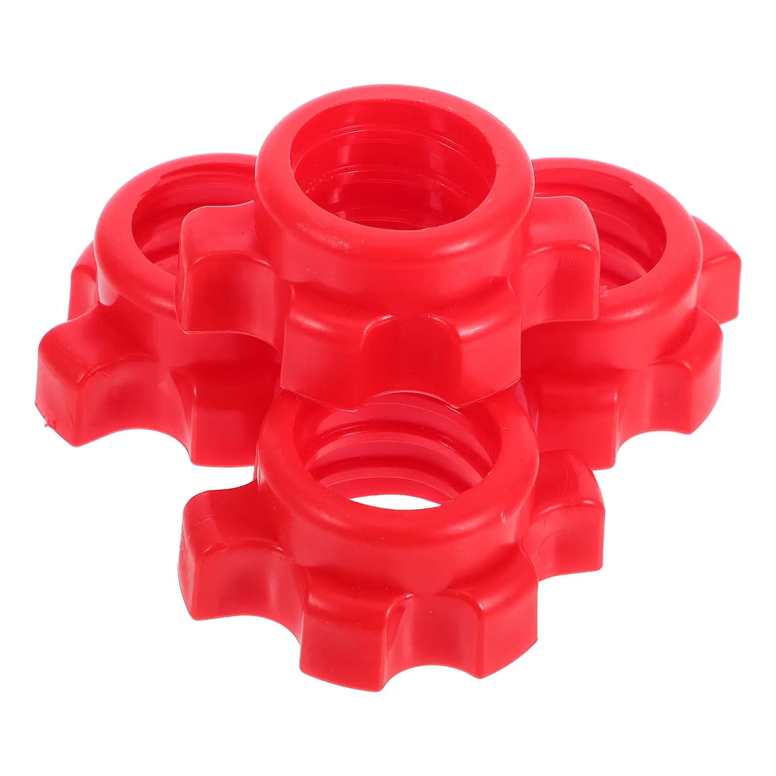 4 Pieces Plastic Blocking Dice for Manubri and Libra, Spare parts for Fitness equipment