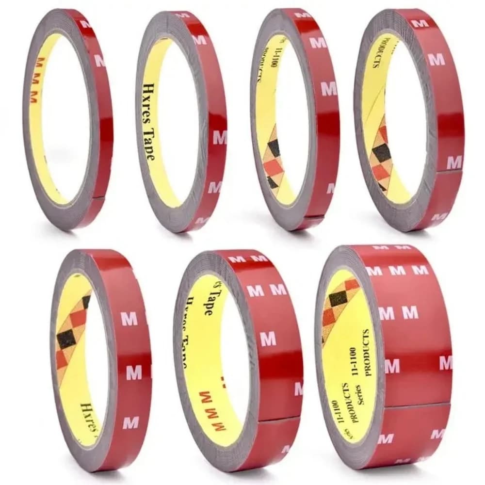 3-meters strong double sided acrylic foam mounting tape high temperature resistant for car emblem home decor and outdoor use