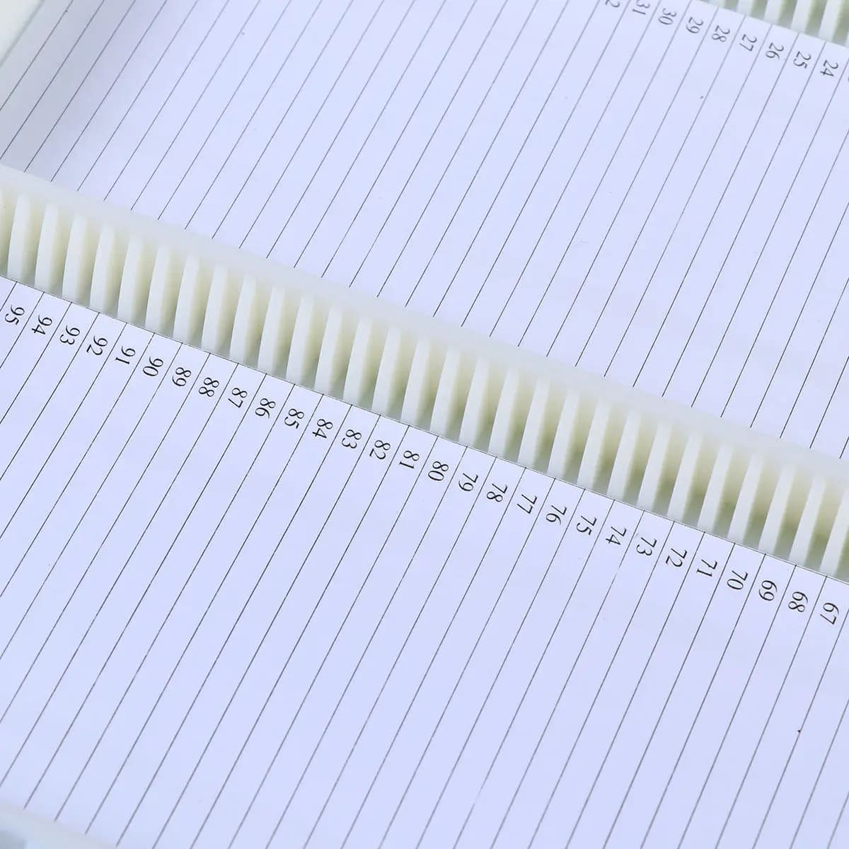 Scatole portaoggetti per 100 vetrini da microscopio, organizer per vetrini da laboratorio