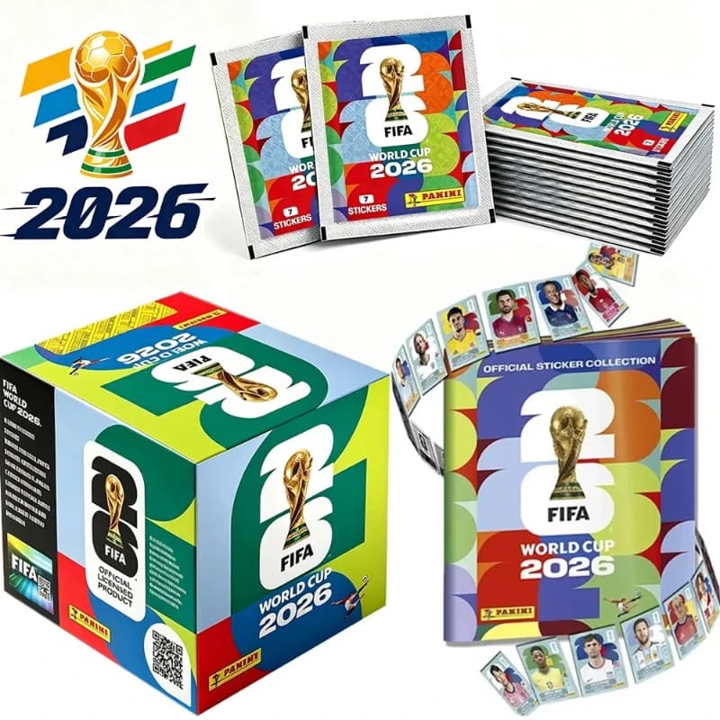%%%_FIFA Panini World Cup Sticker Collection International Version Version Limited Football Souvenir Holiday Gifts