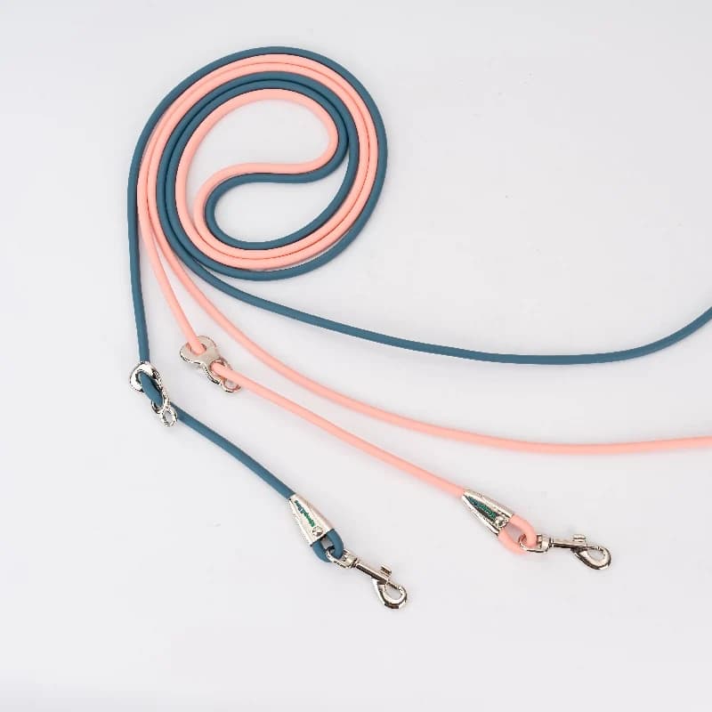 Guinzaglio per Cani in PVC Biodegradabile ed Ecologico | Ganci in Lega di Zinco Resistenti e Impermeabili per Tutte le Razze