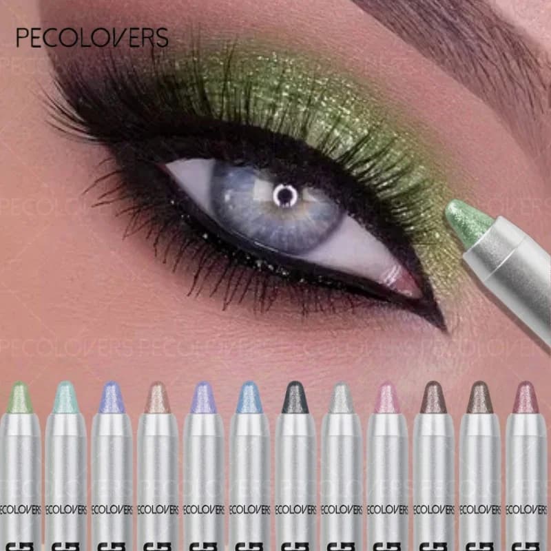 1PC Eyeshadow Stick - Shimmering And Vibrant Eye Crayons, Waterproof And Smudge-Proof, Sparkling Looks For Daily