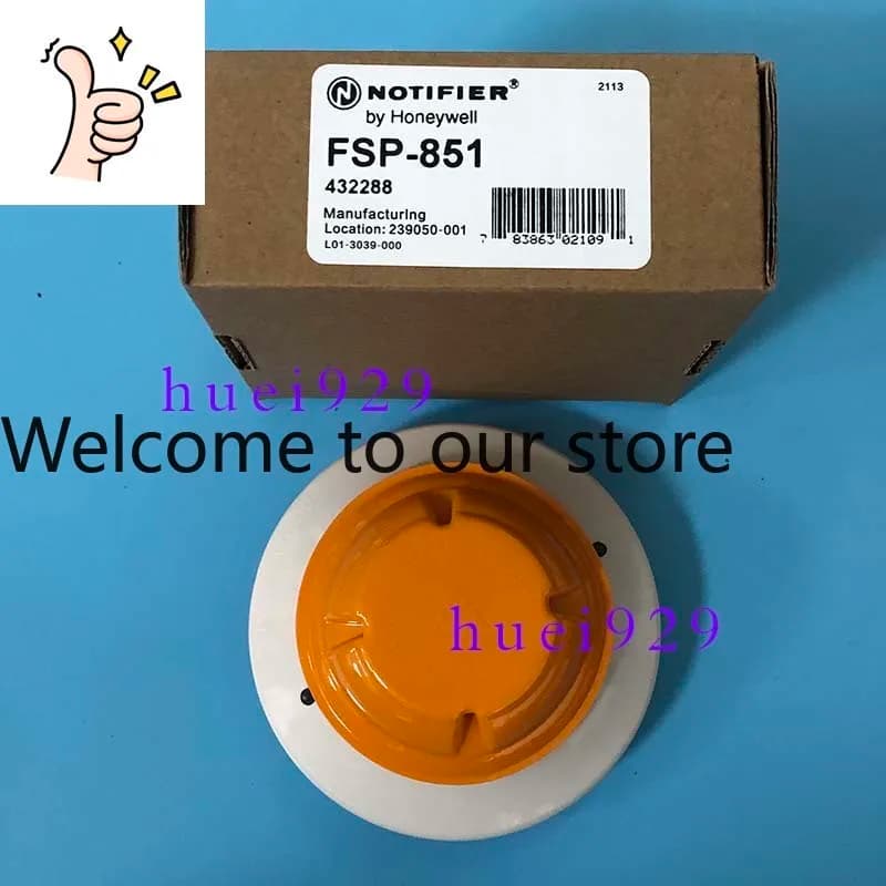 Rilevatore di fumo fotoelettrico NOTIFIER FSP-851 originale e autentico, falso = decima parte del prezzo.