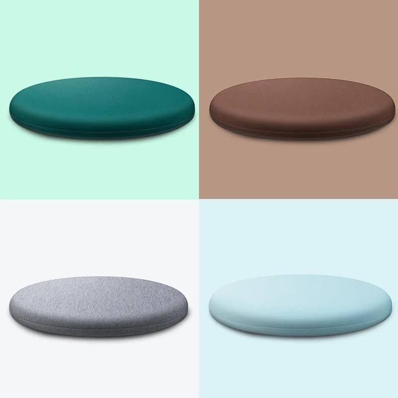 3cm Thick Memory Foam Japanese Cushion 30cm, Round Tatami Floor Pillow for Home Meditation Floor Seating, All-Season Versatile