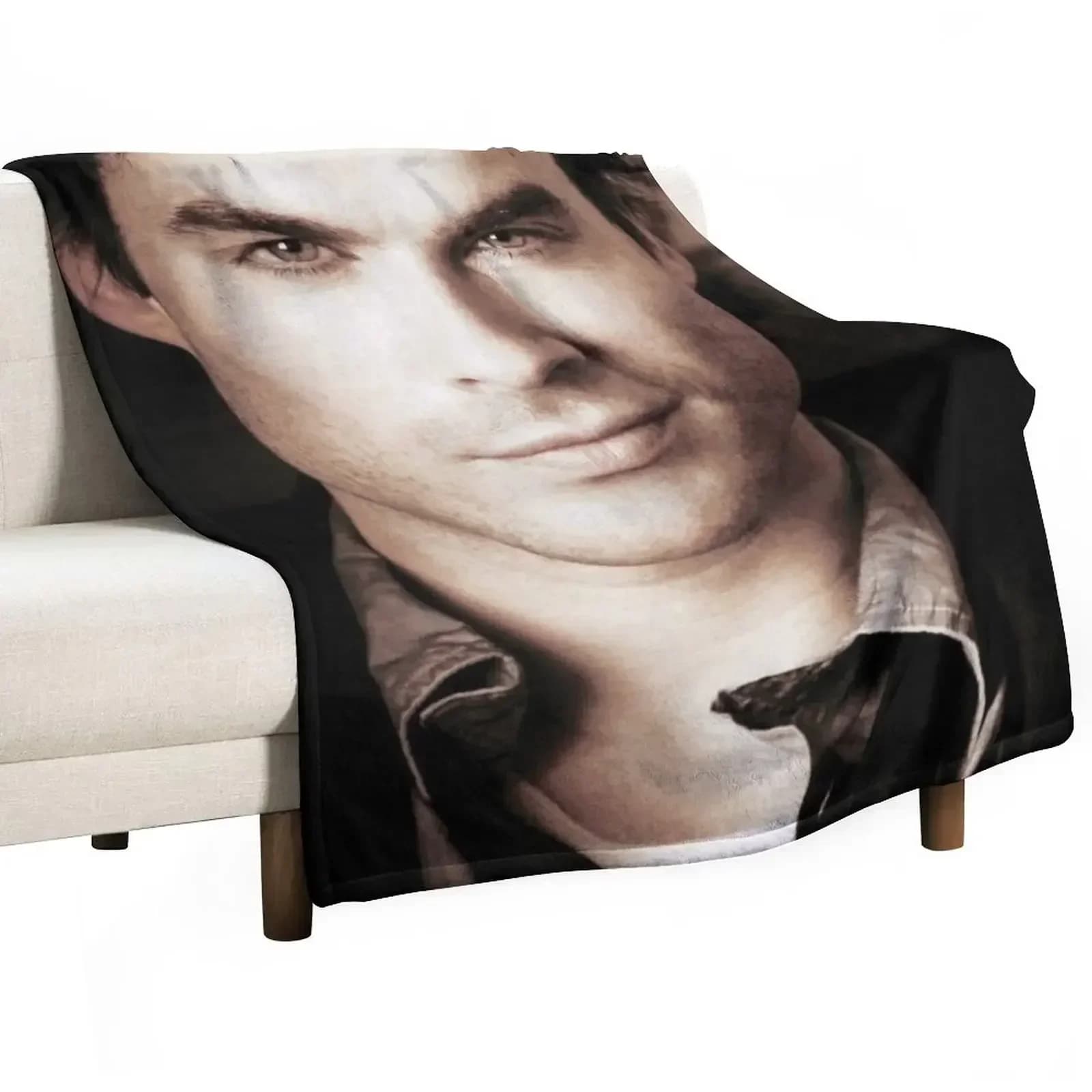 New cool ian Throw Blanket Custom Large Polar manga blankets and throws Sleeping Bag Blankets