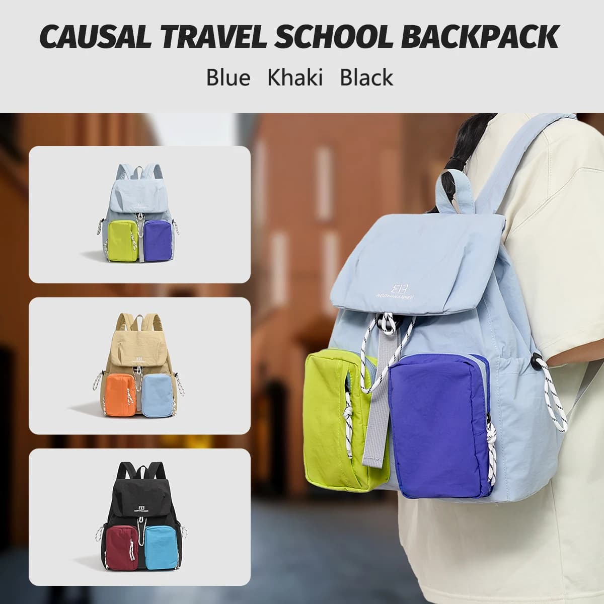 Backpack Outdoor Mountaineering and Mountaineering Women's Travel Ultra-Light Portable Summer Ultra-Thin Hiking School Bag