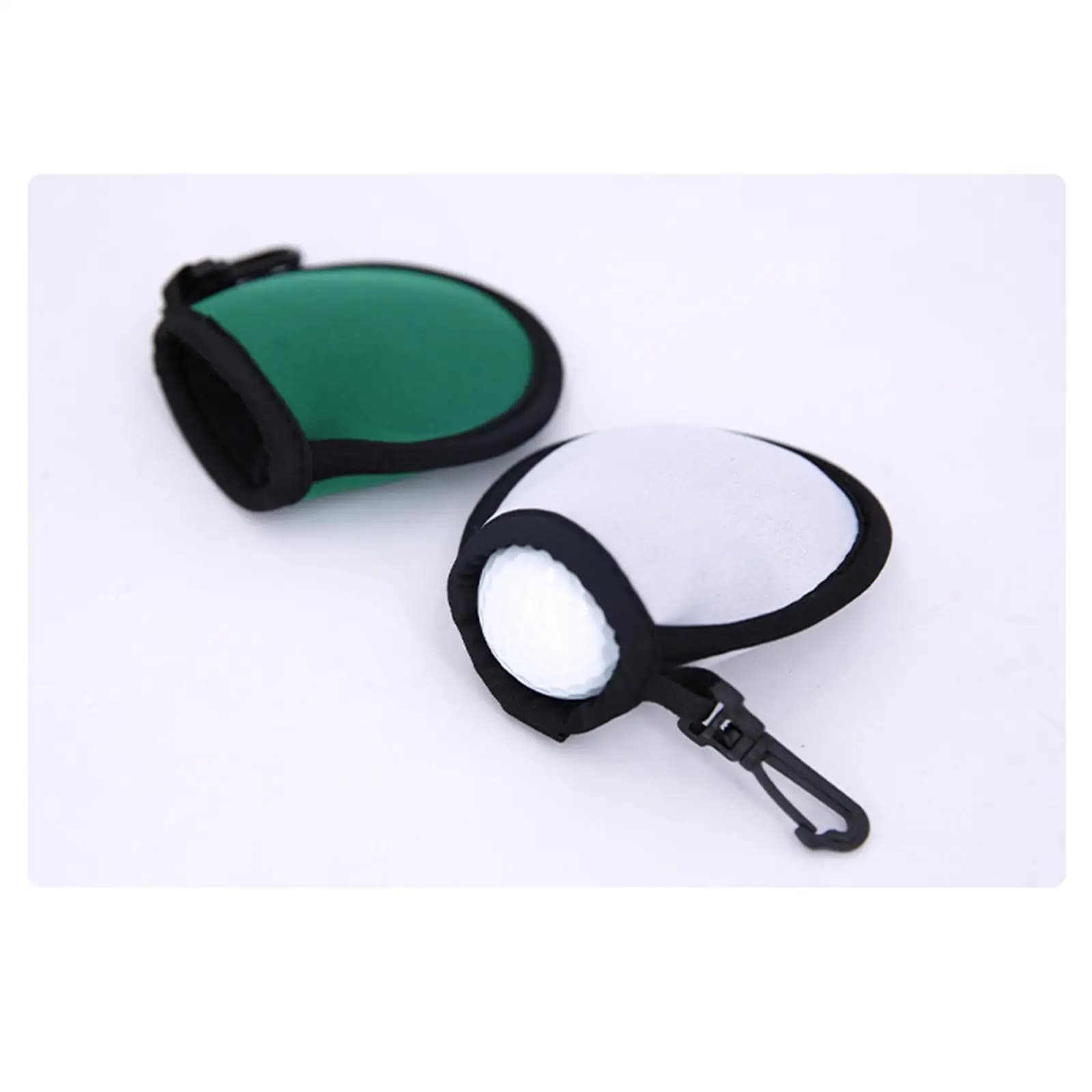 Piccolo Lavapalline da Golf in Neoprene, Panno Leggero per la Pulizia, Accessorio per Portapalline da Golf, Uso Esterno