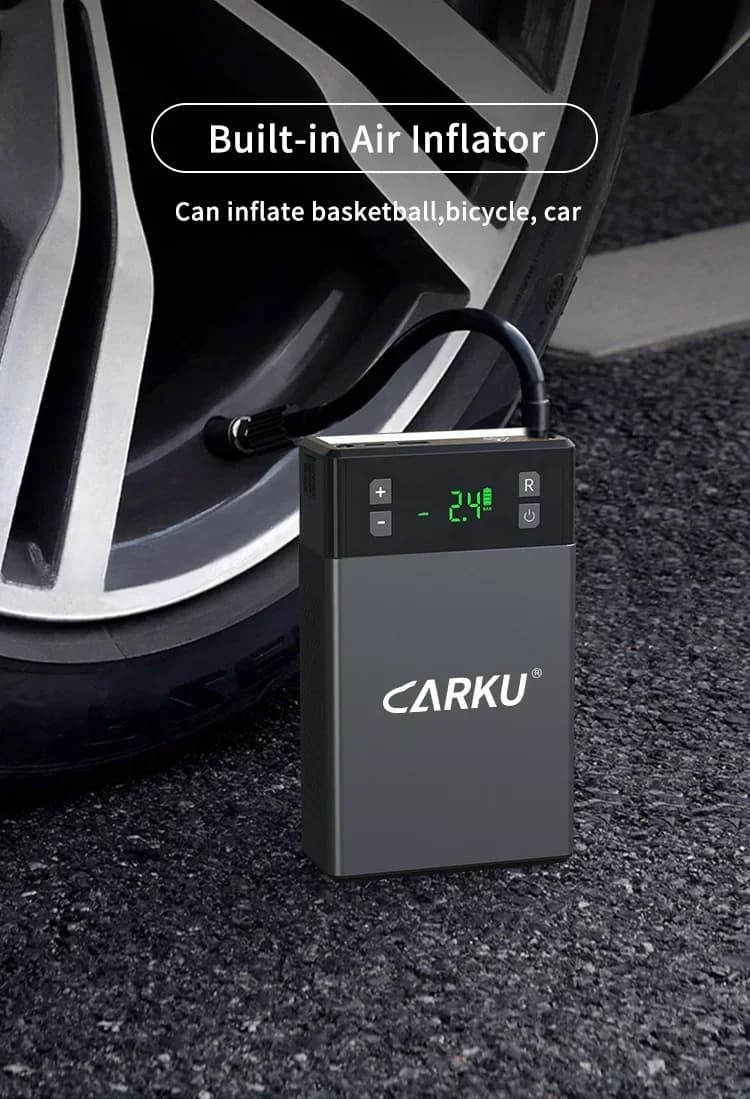 2025/CARKU Nuovo design 1000A 12 Avviatore di emergenza per auto con funzione pompa d'aria