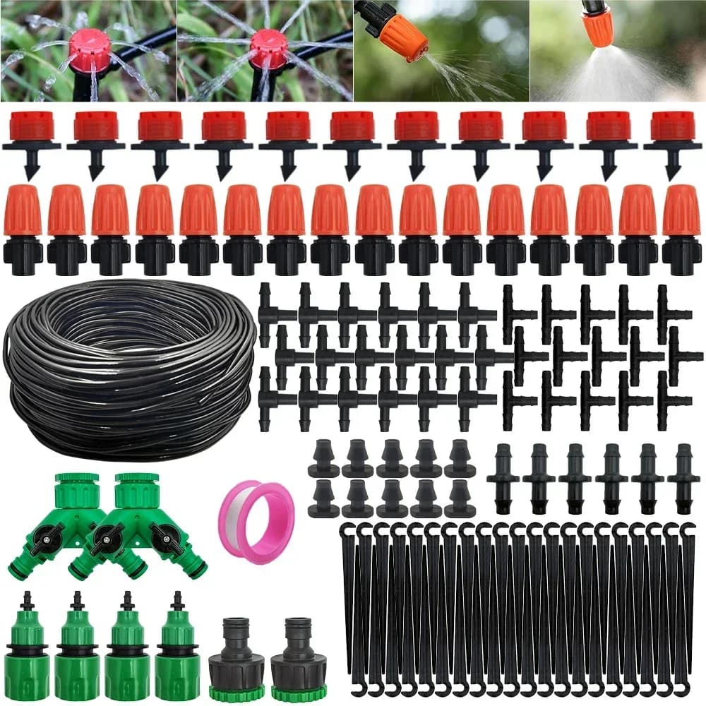 Irrigation system Garden equipment Drop irrigation system Automatic irrigation pipe with comfortable and adjustable installation Water saving