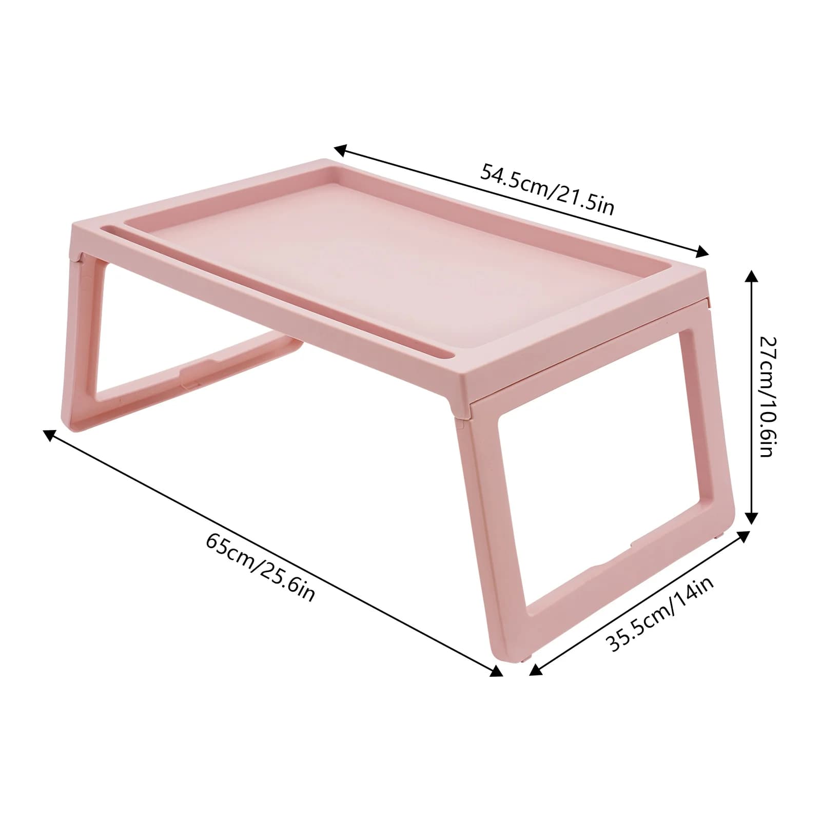 6 scrivanie rosa, tavolo pieghevole con vassoio in PP, scrivania pieghevole per laptop per scuole, camerette, asilo nido, cucine, camere da letto