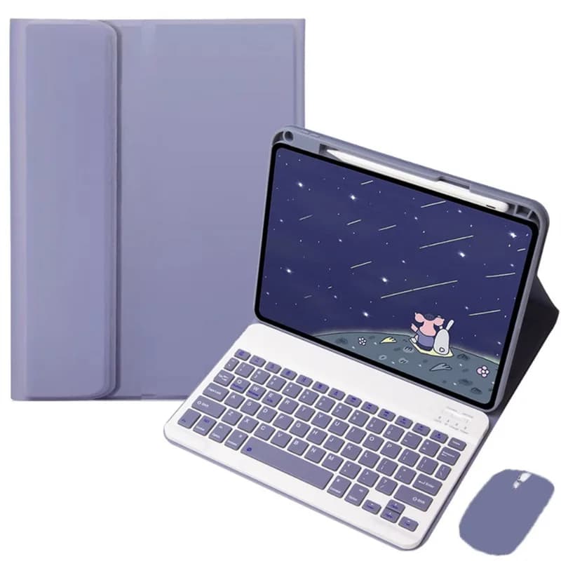 Tastiera per Xiaomi Poco Pad Tablet da 12,1 pollici Custodia per tastiera con slot per matita Custodia per Redmi Pad Pro Custodia da 12,1 pollici Funda