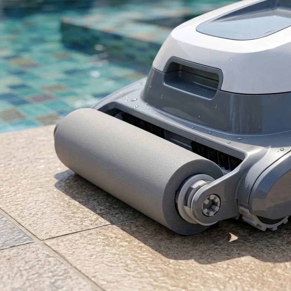 RCX26012 Rullo in schiuma per Hayward per robot pulitore piscina TigerShark QC, ricambio compatibile con RC9950A RC9950GR RC9990GR