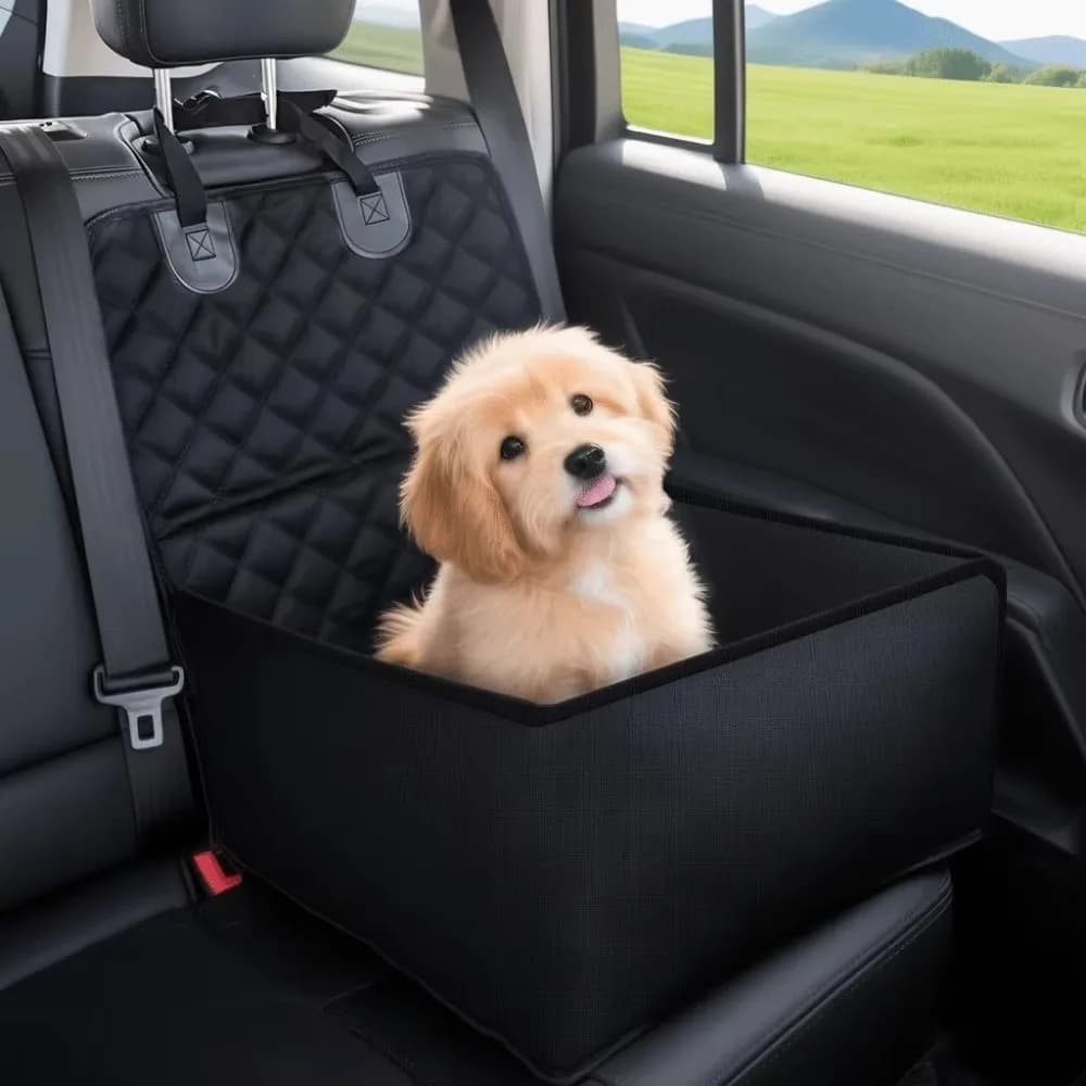 Travel Portable Pet Carrier Basket Waterproof Scratch Proof Cat Basket Seat Non-Slip Durable Pet Seat Cover for Dogs Cats
