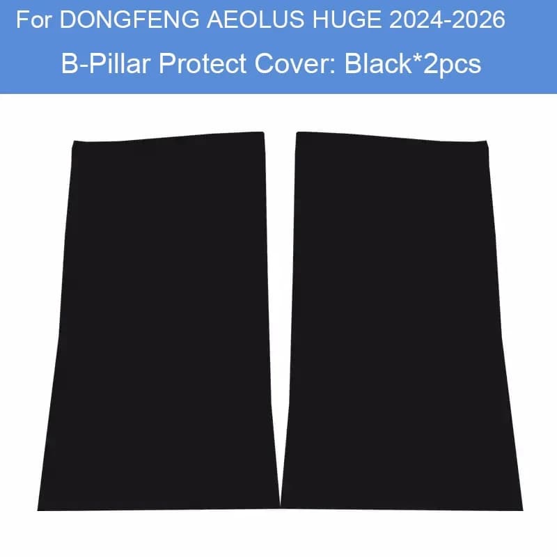 Auto B-Pilastro Anti-Sporco Door Anti-Calco Protect Pad Leather PU For DONGFENG AEOLUS ENORME 2024-2026 Auto Baule scratch resistant