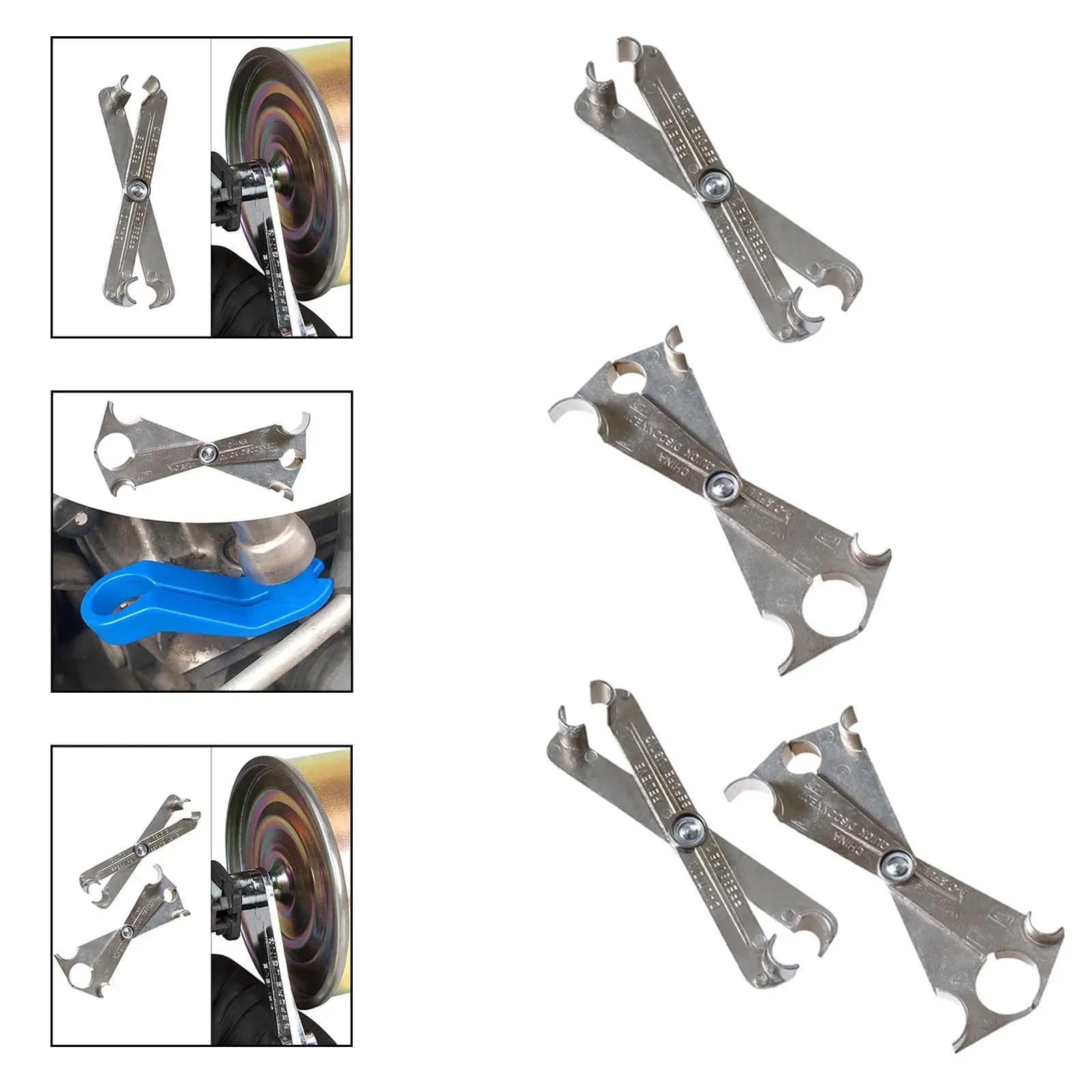 Scissor Fuel Line Disconnect Tool Versatile Accessories for Air Conditioning Lines Sturdy Steel Structure Quick Disconnection