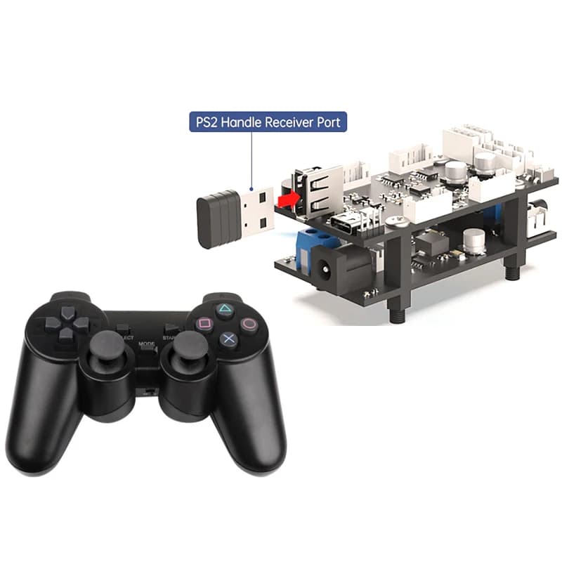 ROS STM32 4-channel servo control board and mini 4-channel drive expansion for robots for auto programmable Raspberry Pi robot