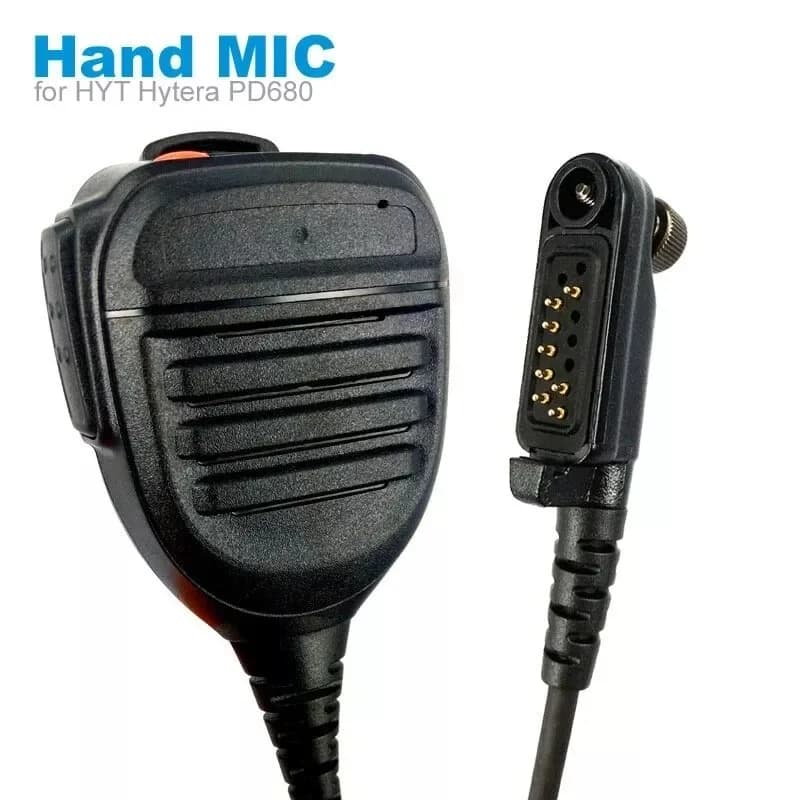 Walkie Talkie Altoparlante Microfono per HYT Hytera PD600 PD602 PD605 PD662 PD665 PD680 PD682 PD685 X1p X1e Radio bidirezionale
